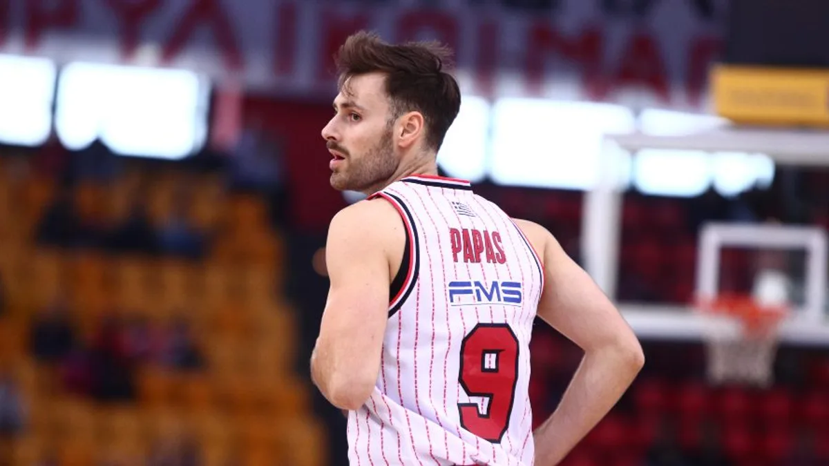 Olympiacos Re-Signs George Pappas to One-Year Deal for 2026-27