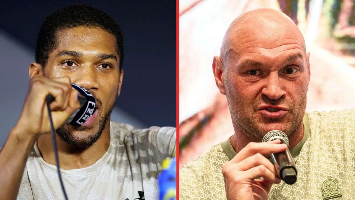 Anthony Joshua and Tyson Fury Set for December 11 Bout in Cardiff