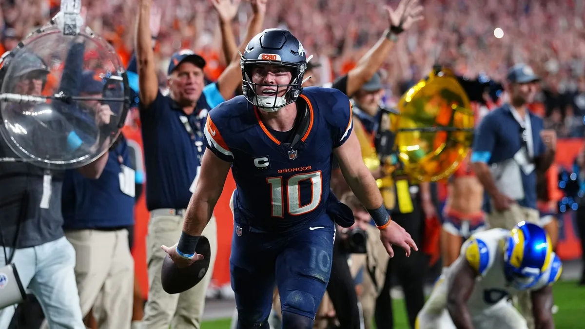 Bo Nix Late TD Lifts Broncos Past Rams in 30-26 Comeback