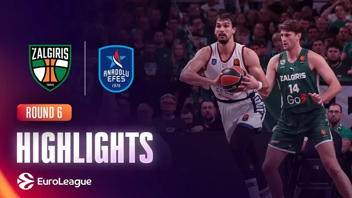 Anadolu Efes End Losing Streak With 85-70 Win at Zalgiris
