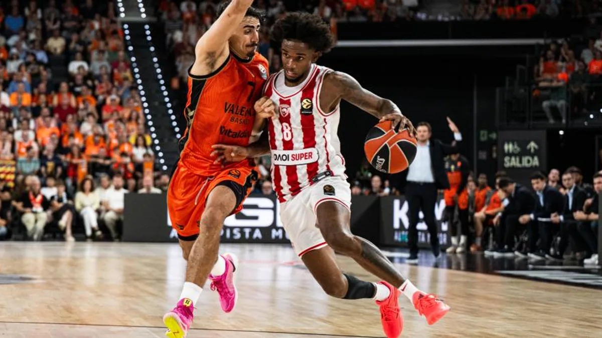 Jean Montero Wins EuroLeague Round 5 MVP After Olympiacos Comeback