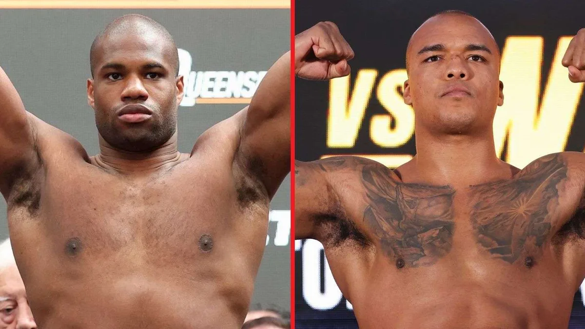 Daniel Dubois and Fabio Wardley make weight for O2 Arena rematch
