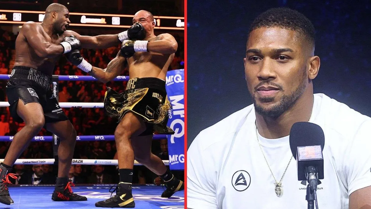 Eddie Hearn shares Anthony Joshua's reaction to Dubois' victory