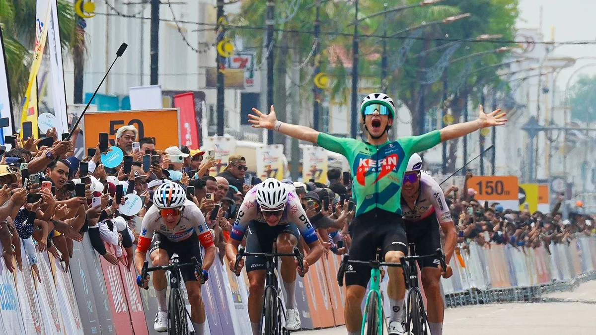 Nil Gimeno Claims First Pro Win on Langkawi Stage 7 in Batu Pahat