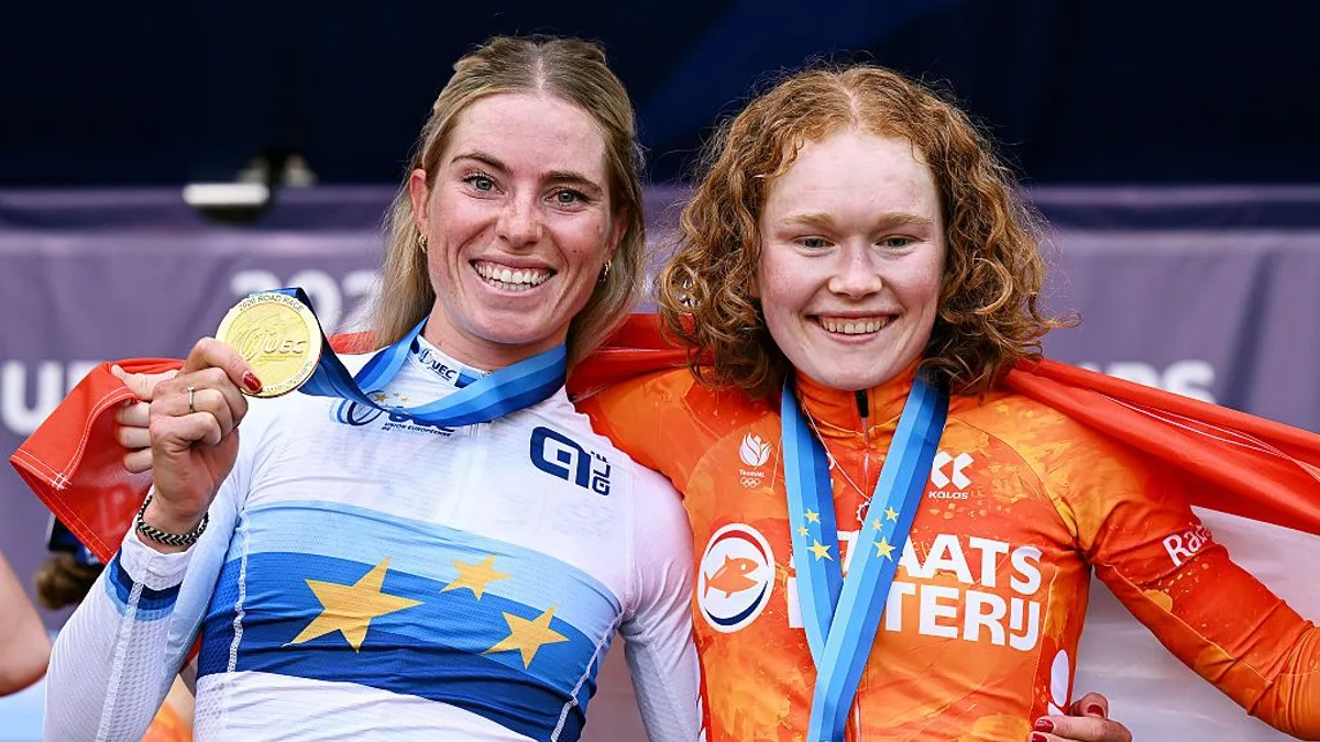 Vollering Leads Dutch One-Two at European Championships in Slovenia