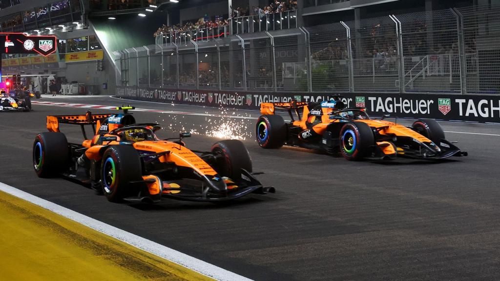 Norris-Piastri Singapore Crash Tests McLaren Papaya Rules