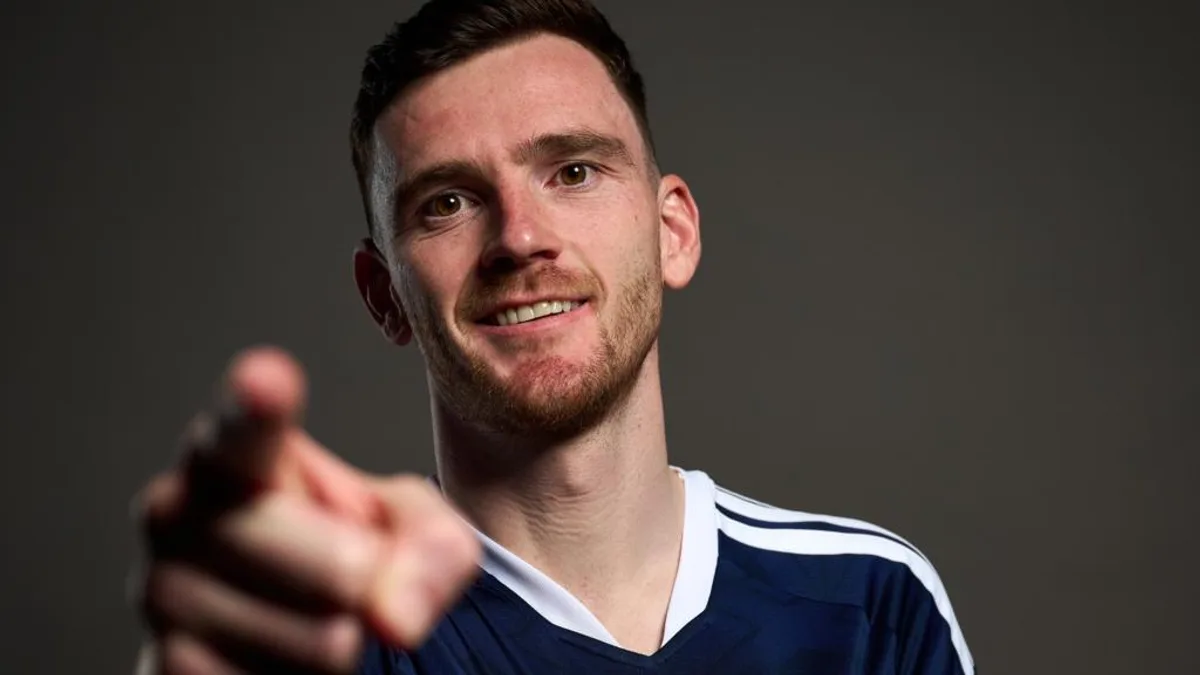 Andy Robertson Set for 100th Scotland Cap Against North Macedonia