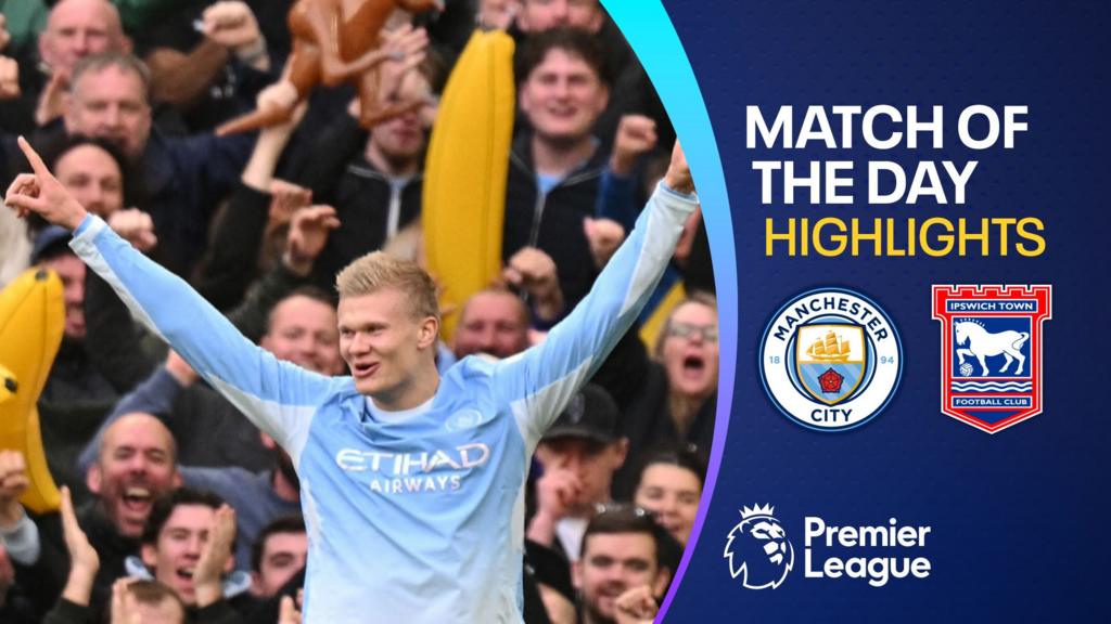Haaland Double Fires Man City Six Points Clear in 3-2 Win