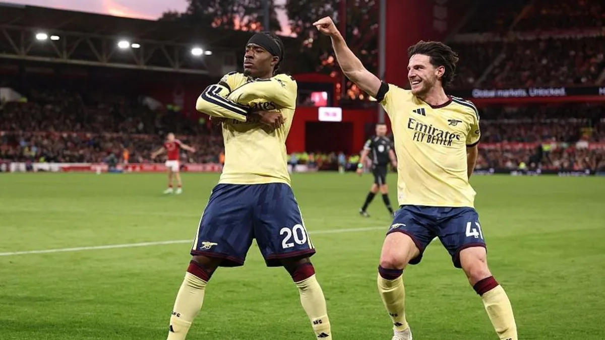 Madueke's Late Winner Seals Arsenal Victory at Forest