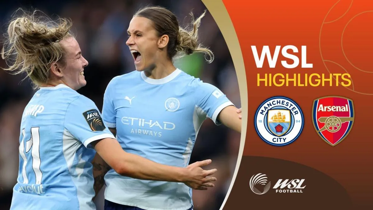 Manchester City Rally Twice to Beat Arsenal 4-2 in WSL