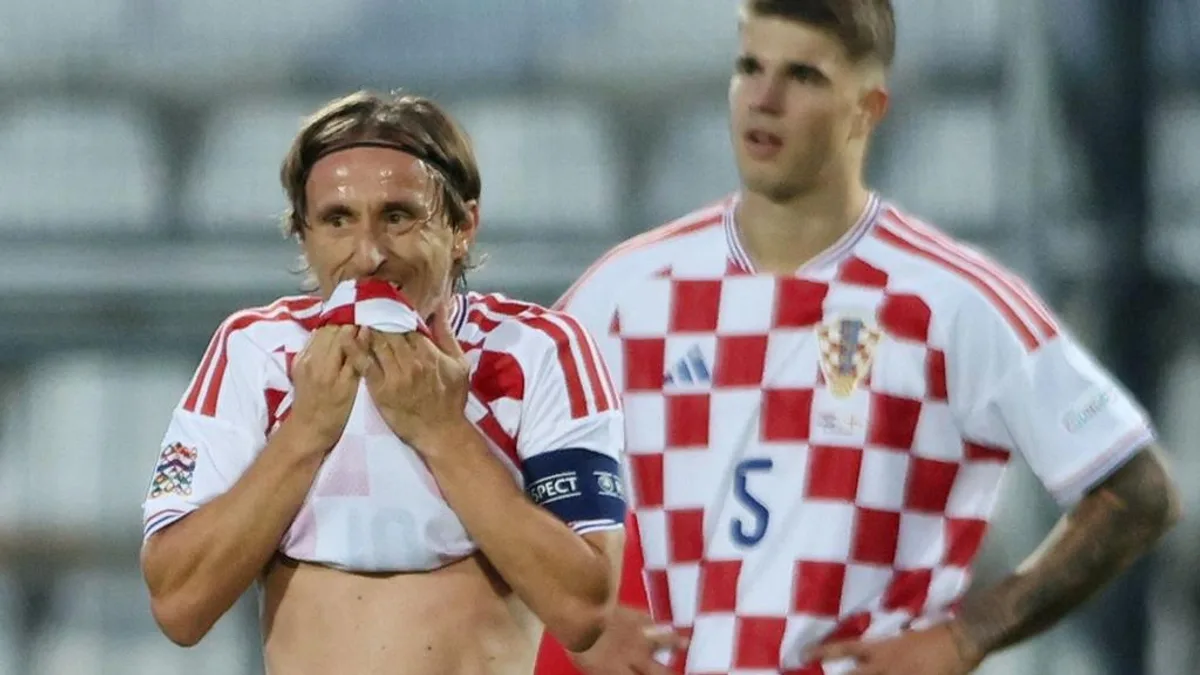 Modric 'Ashamed' After Croatia's 7-0 Humiliation by England