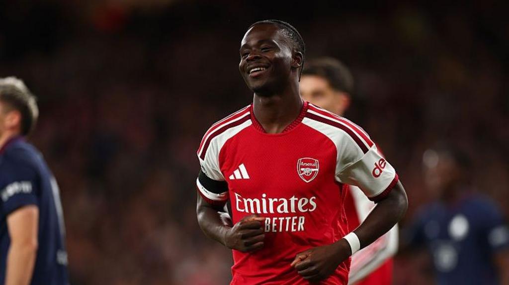 Saka Answers Arteta Challenge in Arsenal's 3-0 Win Over Lille
