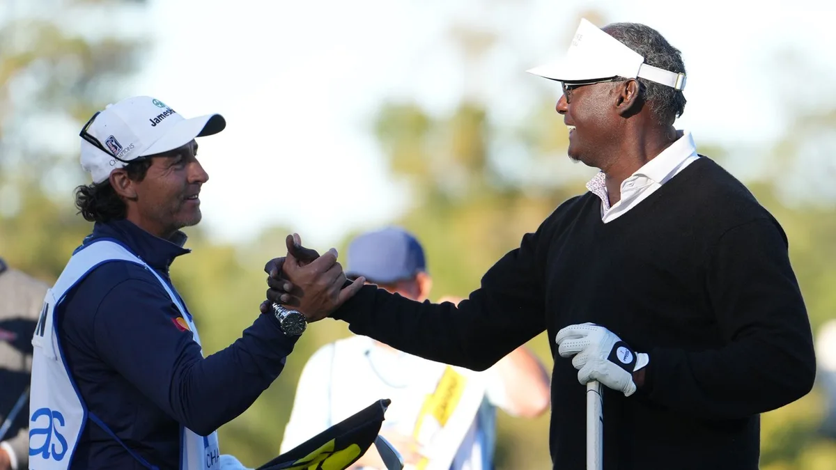 Vijay Singh Claims SAS Championship After Caddie Fires Him