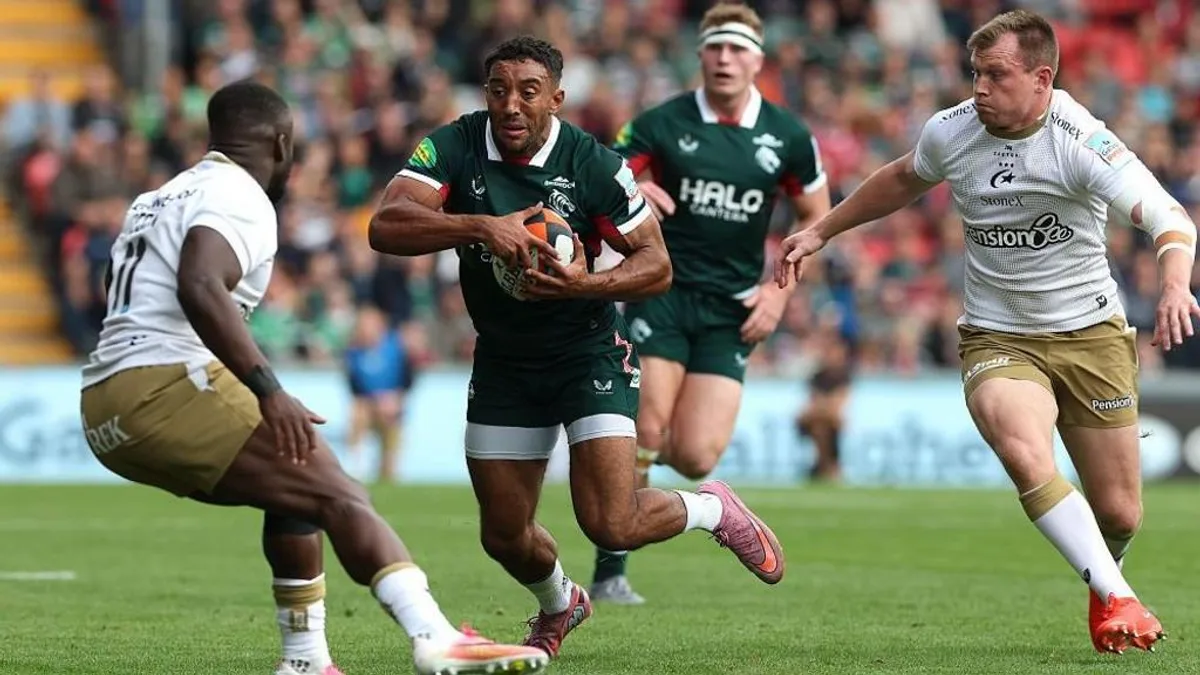 Saracens Edge Leicester 40-38 Despite Isiekwe Red Card