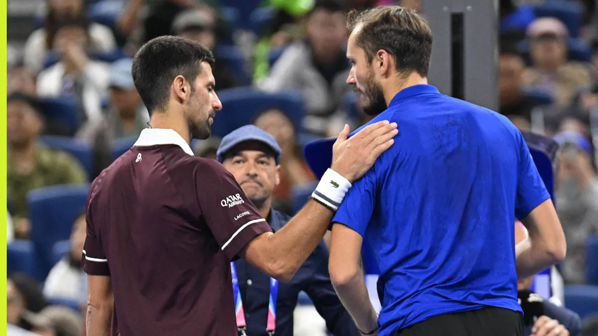 Djokovic Sends Message After Medvedev Default in Beijing