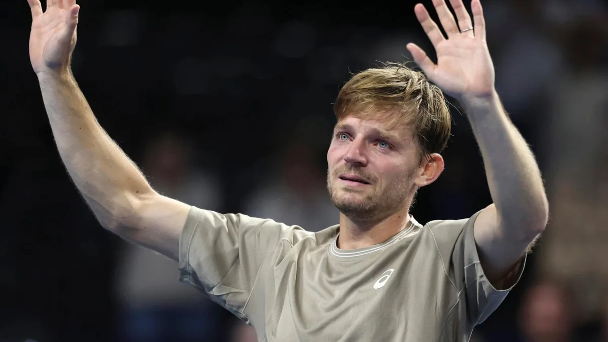 Goffin Emotionally Bids Farewell After Final Singles Match in Brussels Goffin Emotionally Bids Farewell After Final Singles Match in Brussels