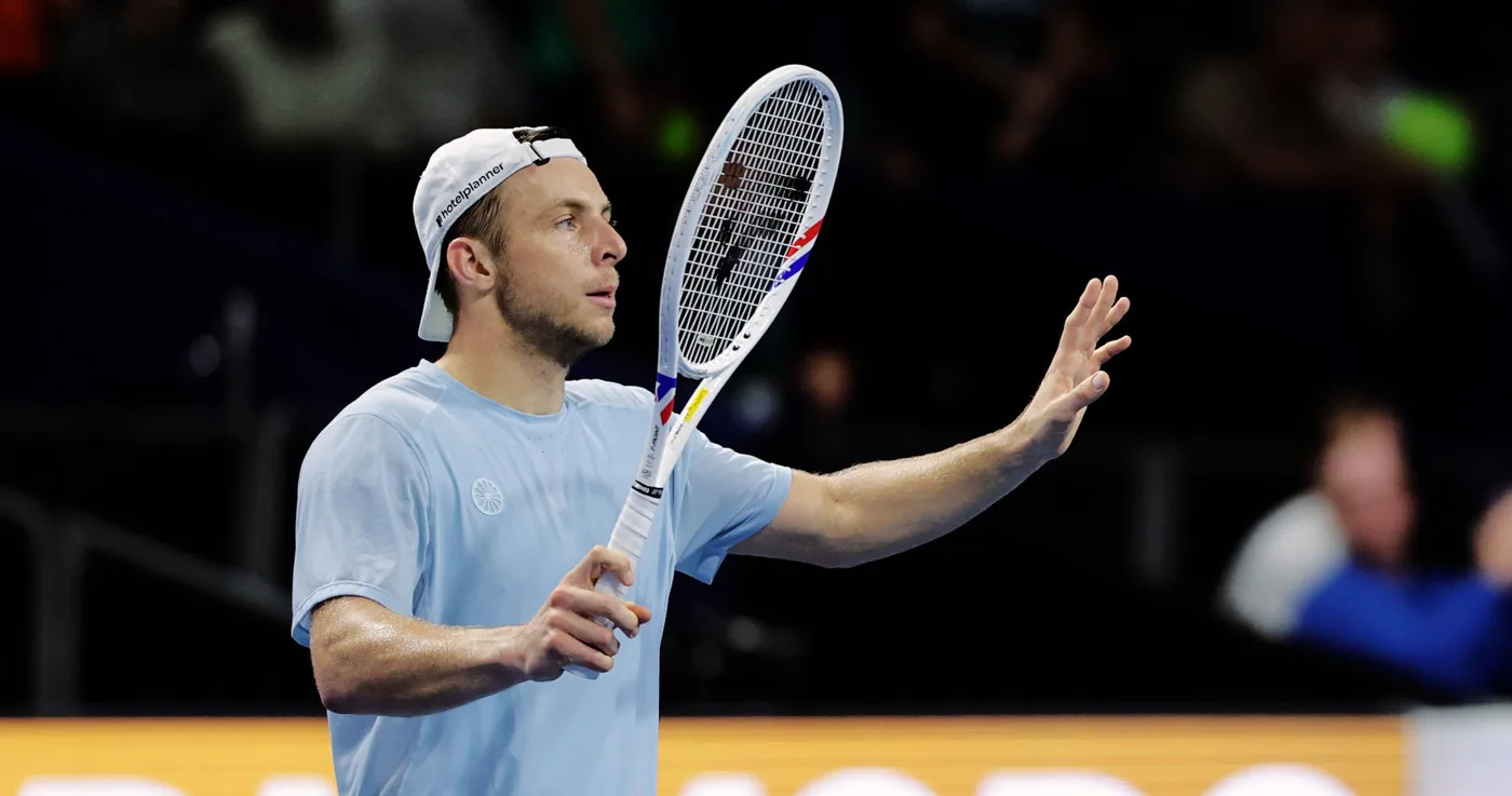 Griekspoor Rallies From 3-5 Down to Reach Brussels Final Griekspoor Rallies From 3-5 Down to Reach Brussels Final